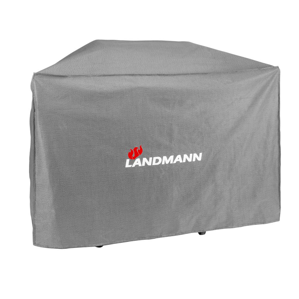 UPC 715117157225 product image for LANDMANN USA Avalon 3.1 Gas Grill Premium Polyester Cover, Gray | upcitemdb.com