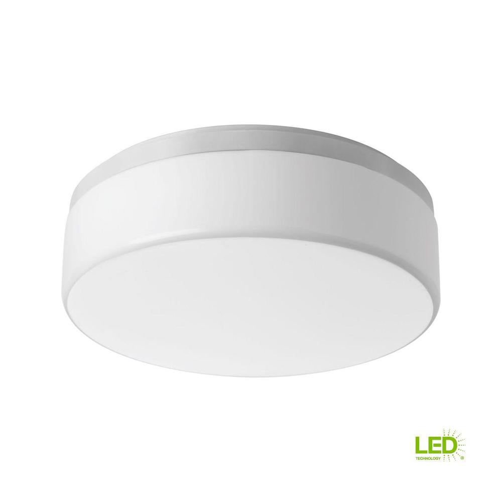 Progress Lighting 14 In Maier Collection 2 Light White Integrated Progress Lighting 14 In Maier Collection 2 Light White Integrated Led Flushmount