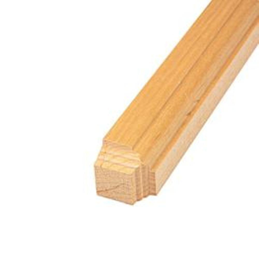 3 4 In X 7 Unfinished Pine Molding Corner Block Unfinished Pine Molding Corner Block Hdacb70075 The Home Depot