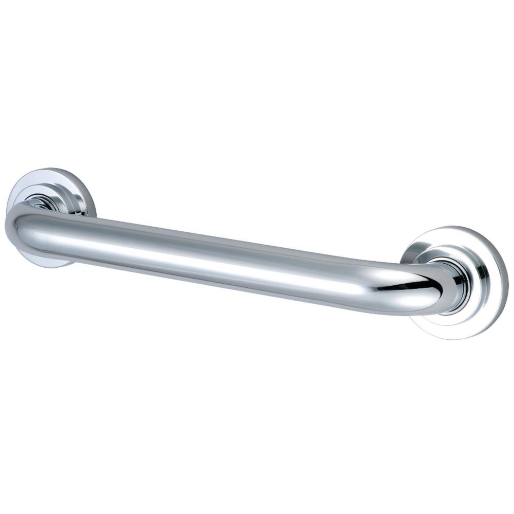 Kingston Brass Manhattan 24 in. x 11/4 in. Grab Bar in Polished Chrome