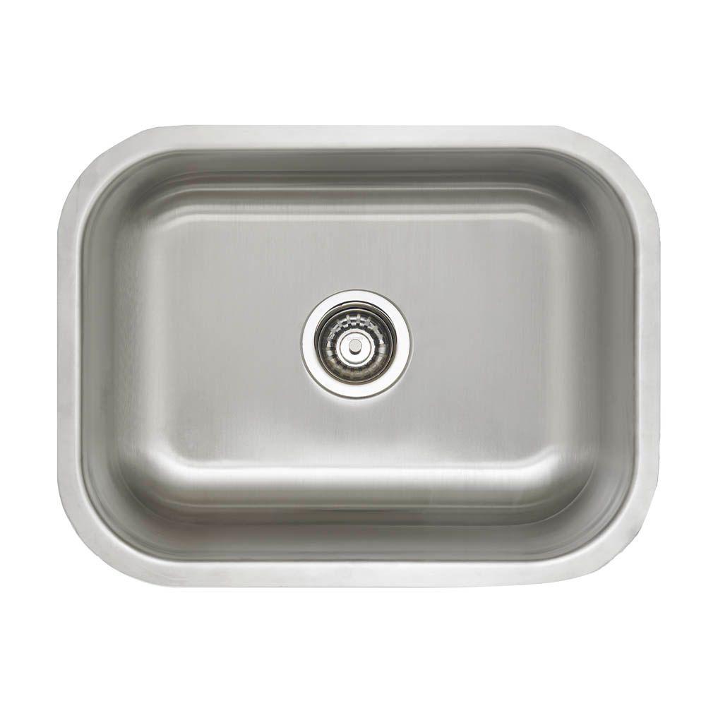 Blanco Stellar 23 In X 17 75 In X 12 In Stainless Steel Undermount Laundry Sink In Brushed Satin
