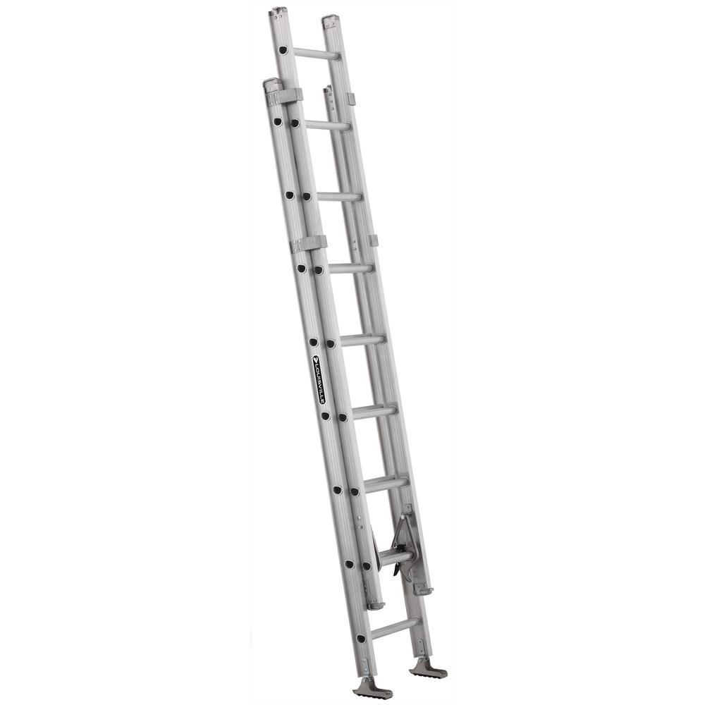 to assemble how extension ladder Aluminum Ladder Load lb. 200 16 ft. with Werner Extension