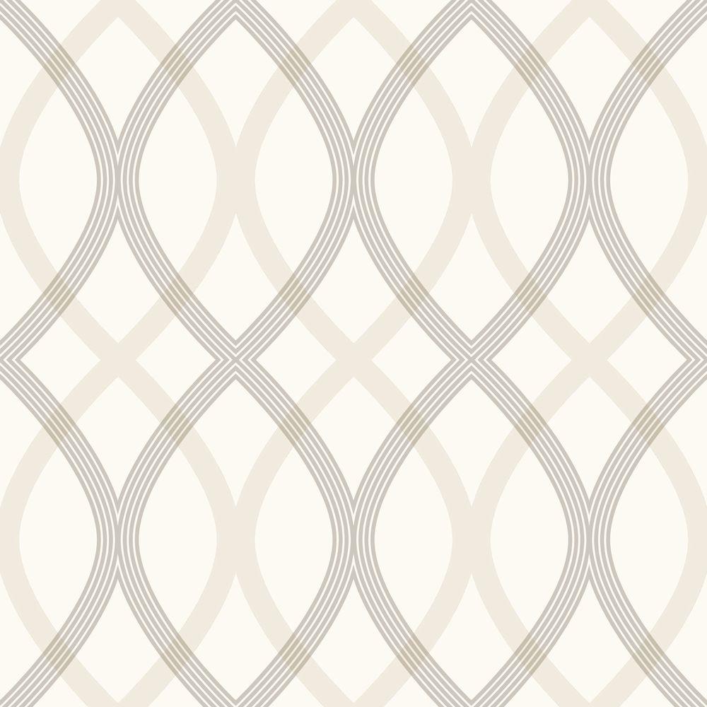 Beacon House Ashbury Grey Paisley Damask Wallpaper45067367 The Home