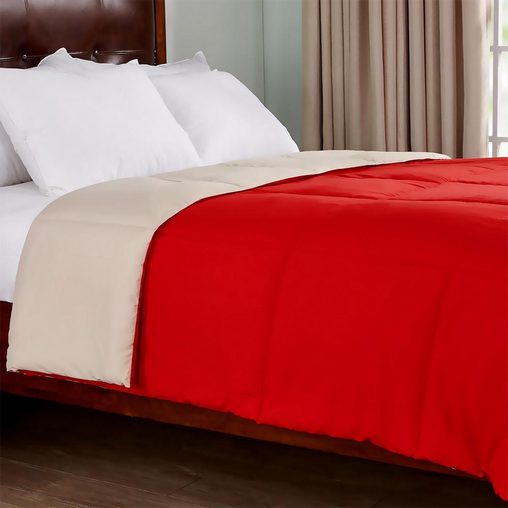 Red Down Comforters Duvet Inserts Bedding Bath The Home