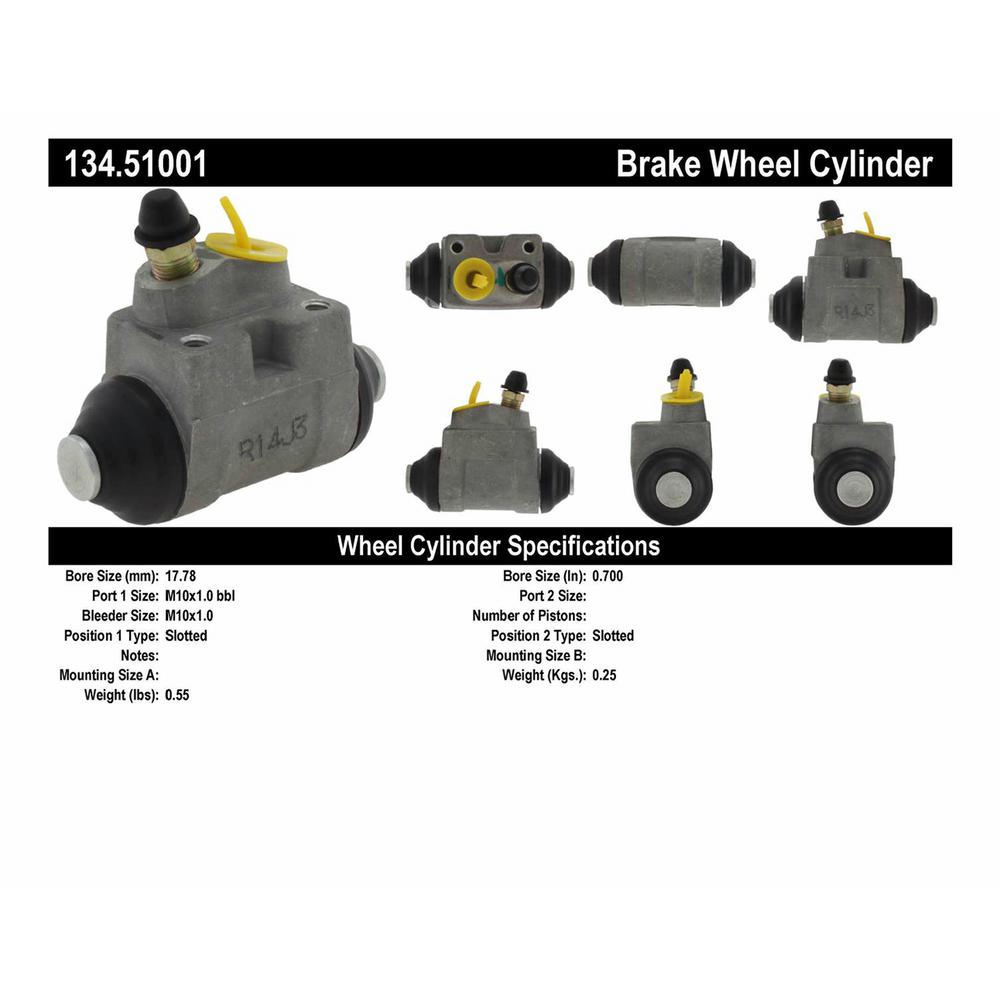 Drum Brake Wheel Cylinder-Premium Wheel Cylinder-Preferred Rear Centric