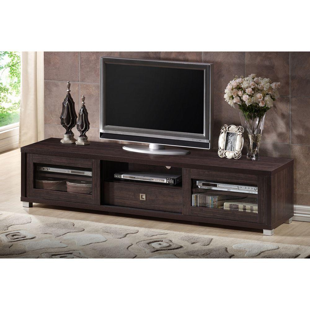 Baxton Studio Beasley Dark Brown Entertainment Center 28862 6481 Hd Baxton Studio Beasley Dark Brown Entertainment Center 28862 6481 Hd The Home Depot