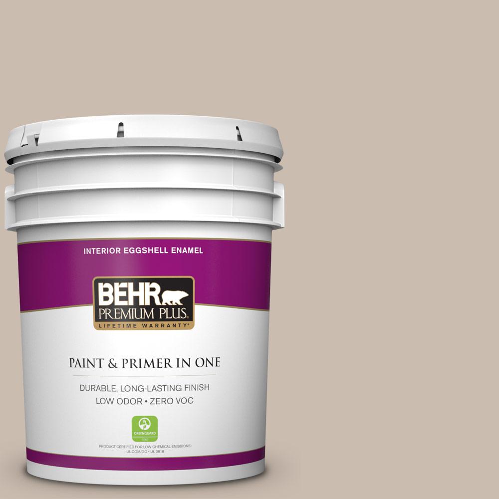 BEHR Premium Plus 5 Gal PPU5 13 Creamy Mushroom Eggshell Enamel Zero   Creamy Mushroom Behr Premium Plus Paint Colors 205005 64 1000 