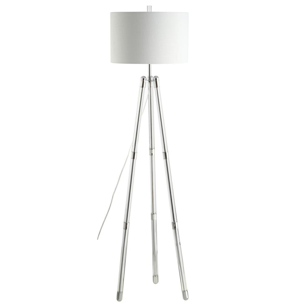 chrome tripod table lamp