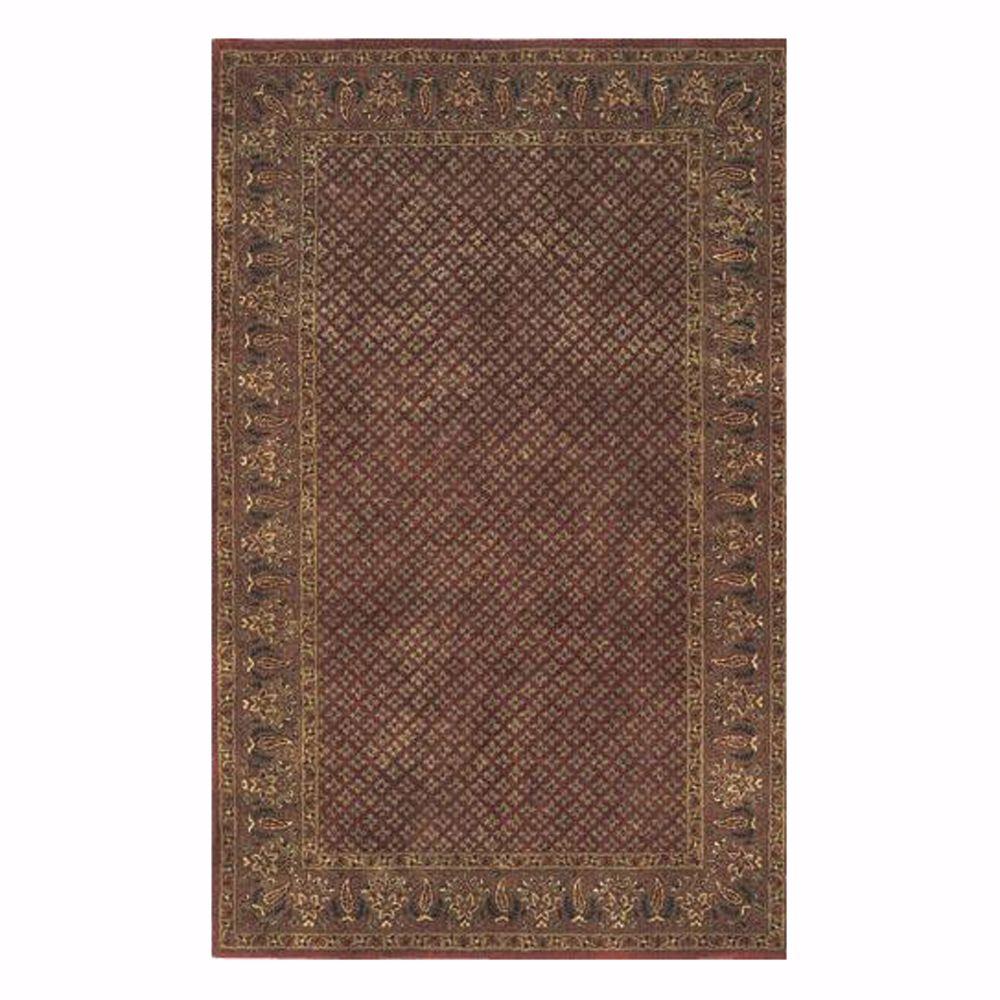  Home  Decorators  Collection Lichi Rust 8 ft x 11 ft Area 