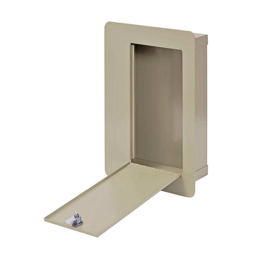 Buddy Products 0.5 cu. ft. Economy Wall Safe3105 The Home Depot