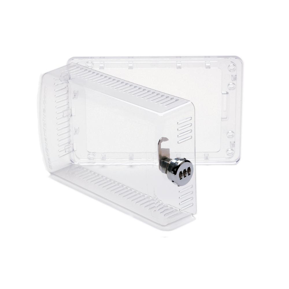 StatGuardPlus Universal Thermostat Guard Clear with Changeable Code Combination... by StatGuardPlus