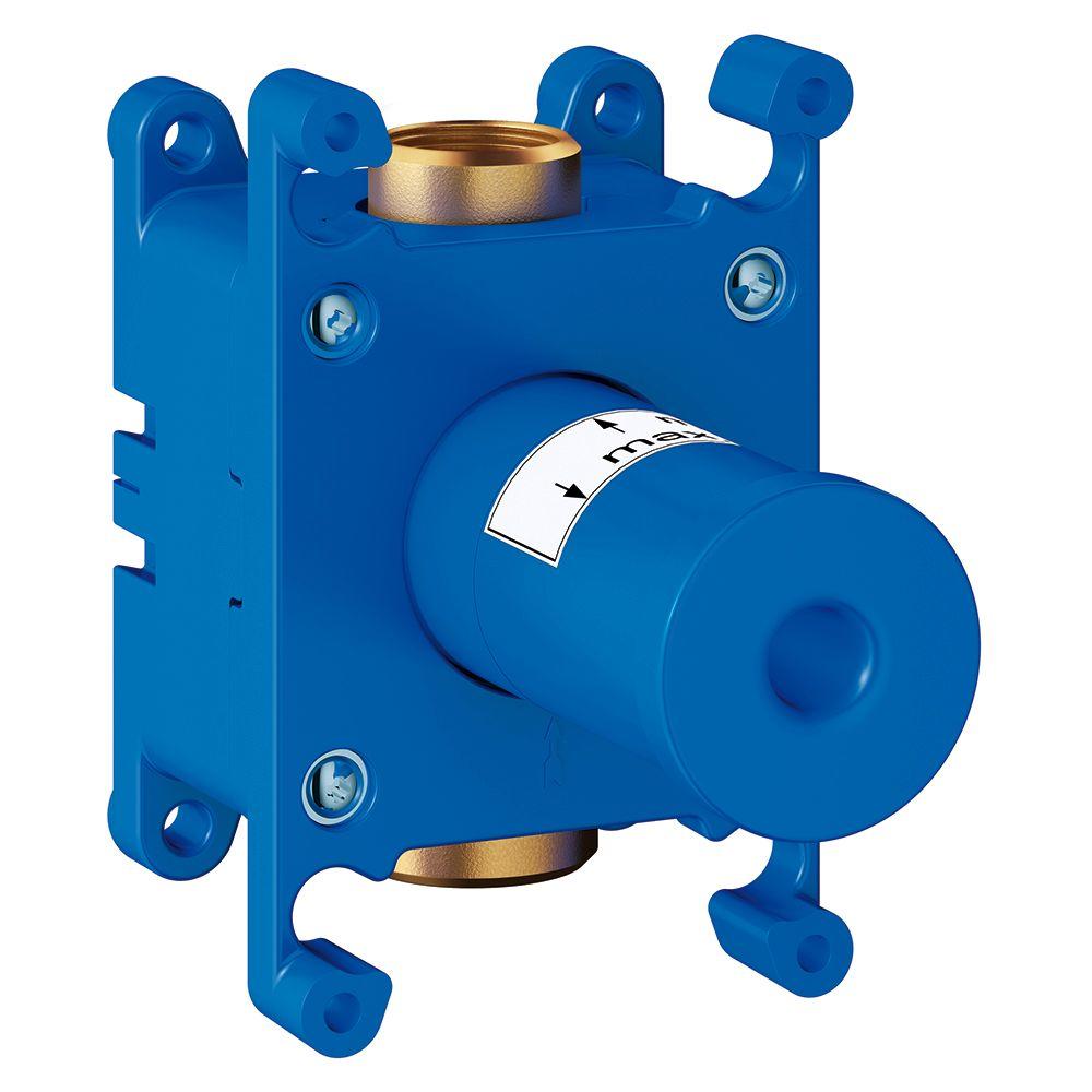 GROHE Grohtherm F Single Hole Volume Control RoughIn Valve Set35029000 The Home Depot