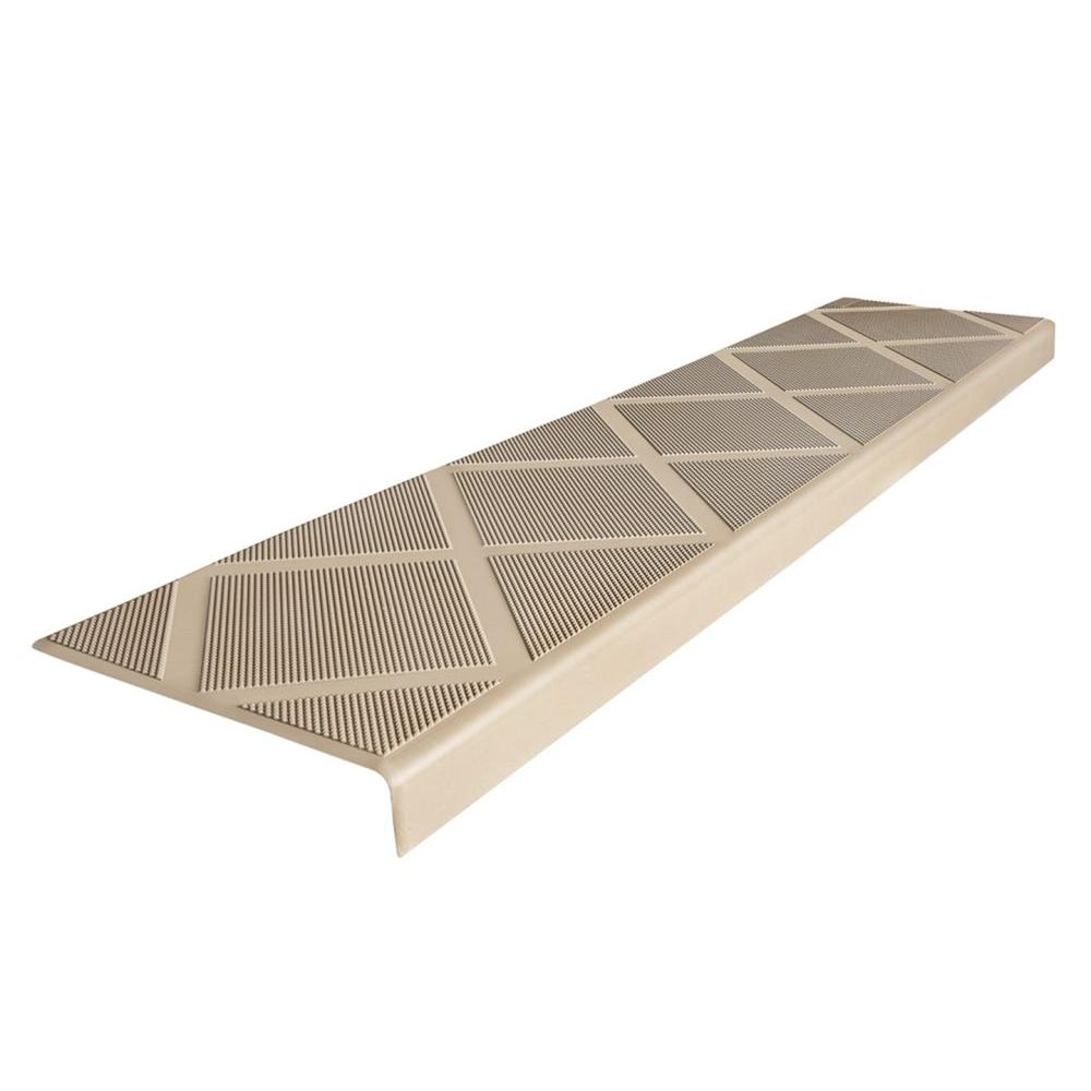 ComposiGrip Composite AntiSlip Stair Tread 48 in. Beige Step Cover
