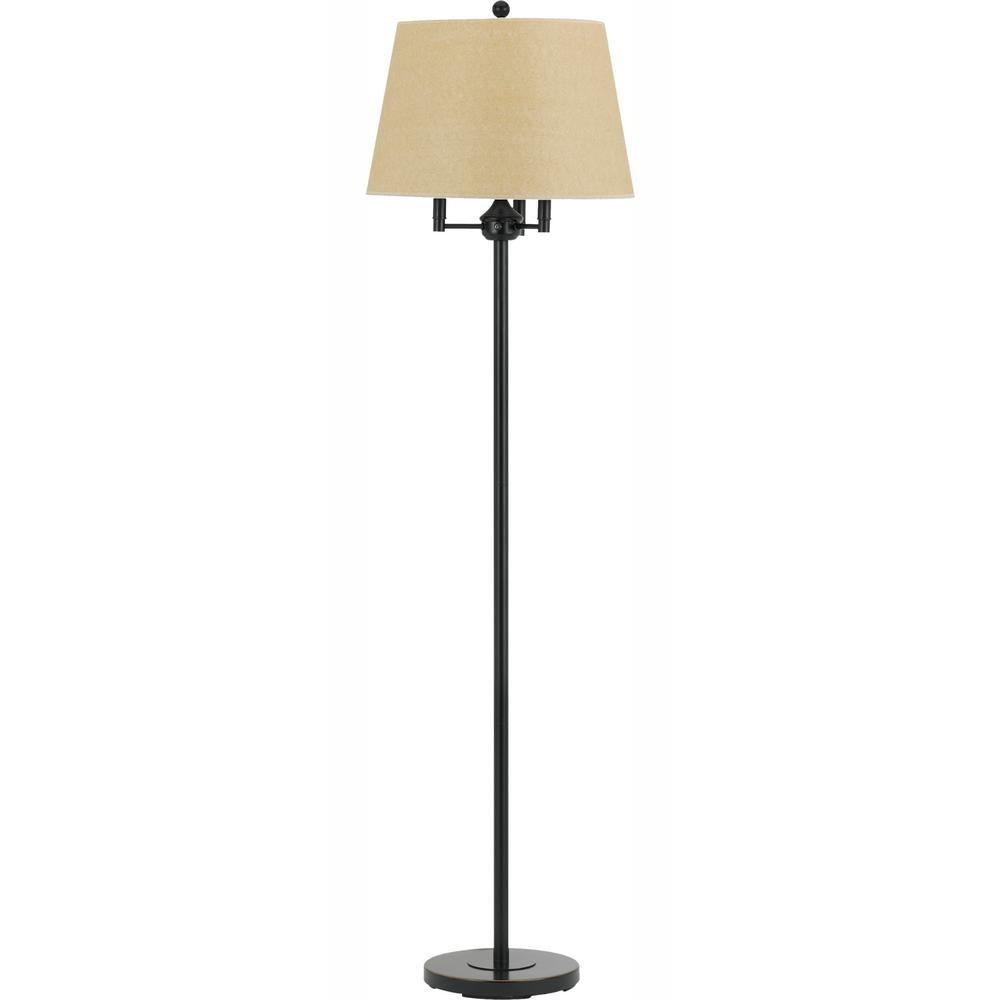 Cal Lighting 62 In Six Way Andros Floor Lamp Dark Bronze Bo Six Way Andros Floor Lamp In Dark Bronze