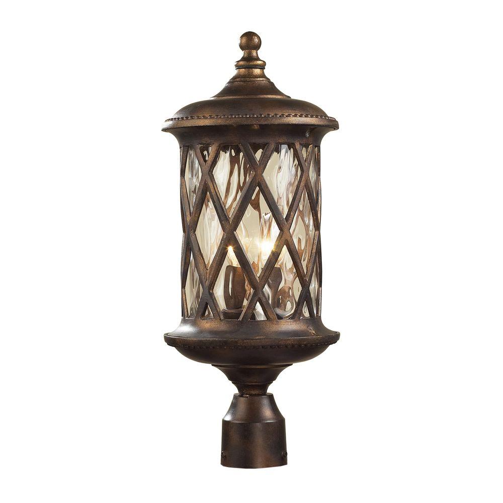 Titan Lighting Barrington Gate 2 Light Outdoor Hazelnut Bronze Post Titan Lighting Barrington Gate 2 Light Outdoor Hazelnut Bronze Post