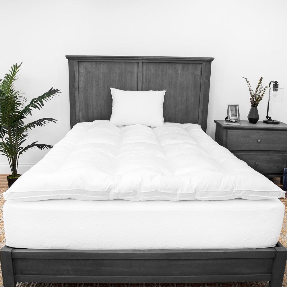 Sensorpedic 2 In Twin Down Alternative Fiber Mattress Topper And
