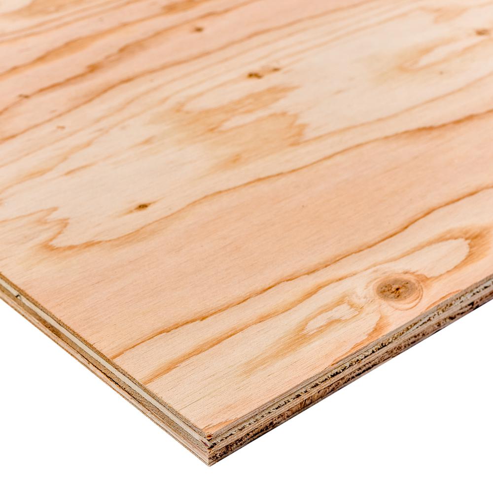 Dimensions Sande Plywood 1/2 in. x 2 ft. x 4 ft.; Actual 0.