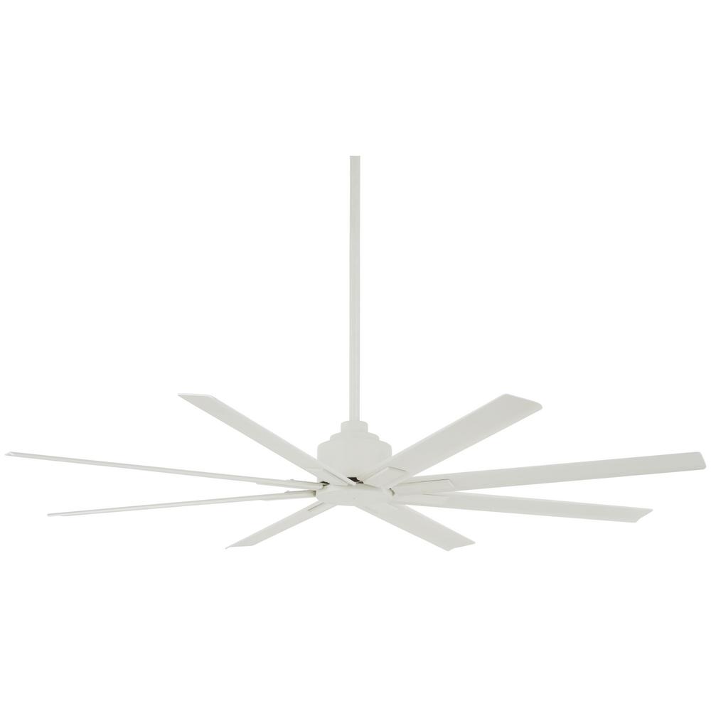 Minka Aire Xtreme H2o 65 In Indoor Outdoor Flat White Ceiling Fan With Remote Control