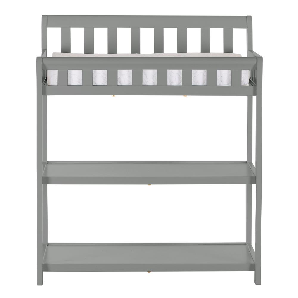 grey changing table