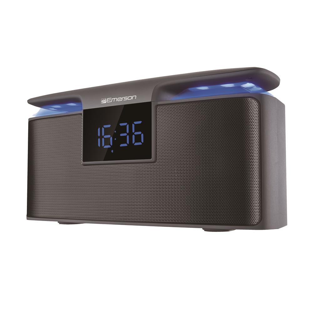 altec lansing wireless charging bluetooth dual alarm clock