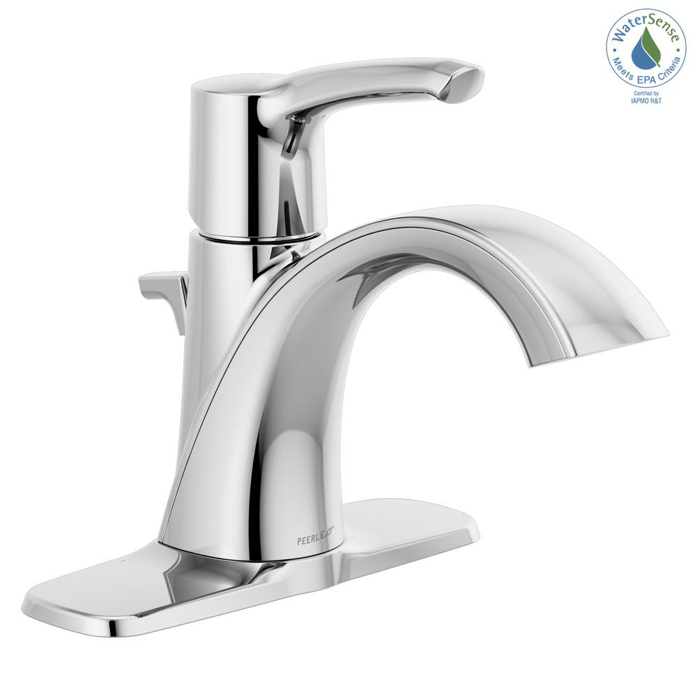 Peerless Parkwood 4 In Centerset Single Handle Bathroom Faucet With