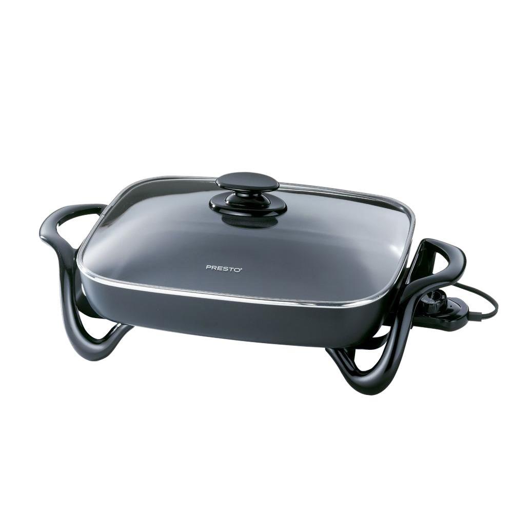 Presto NonStick Electric Skillet06852 The Home Depot