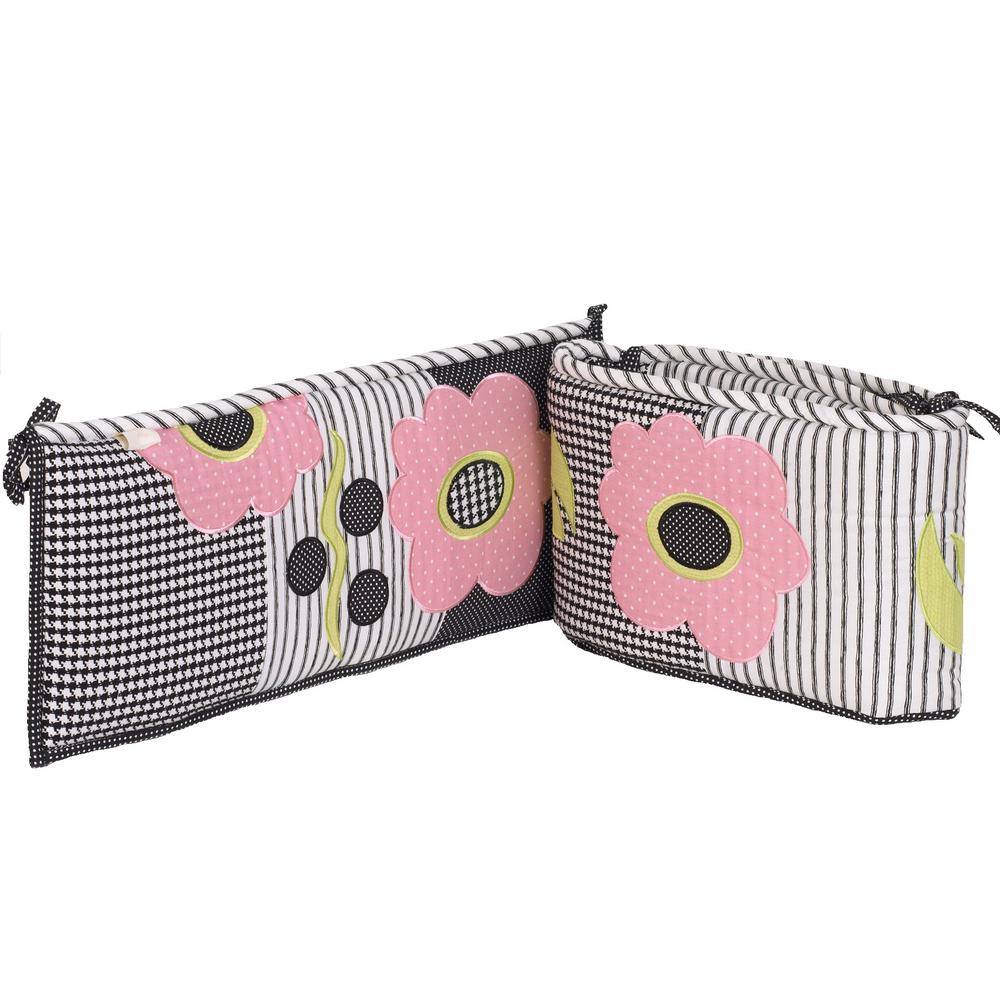 black and white striped crib bedding