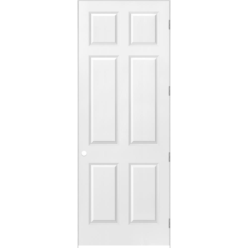 Masonite 30 in. x 96 in. 6Panel LeftHanded HollowCore Textured