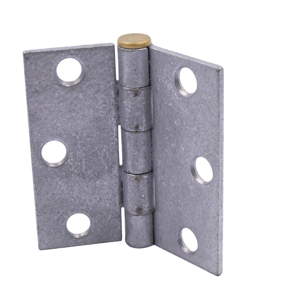 Galvanized Door Hinges Door Hardware The Home Depot