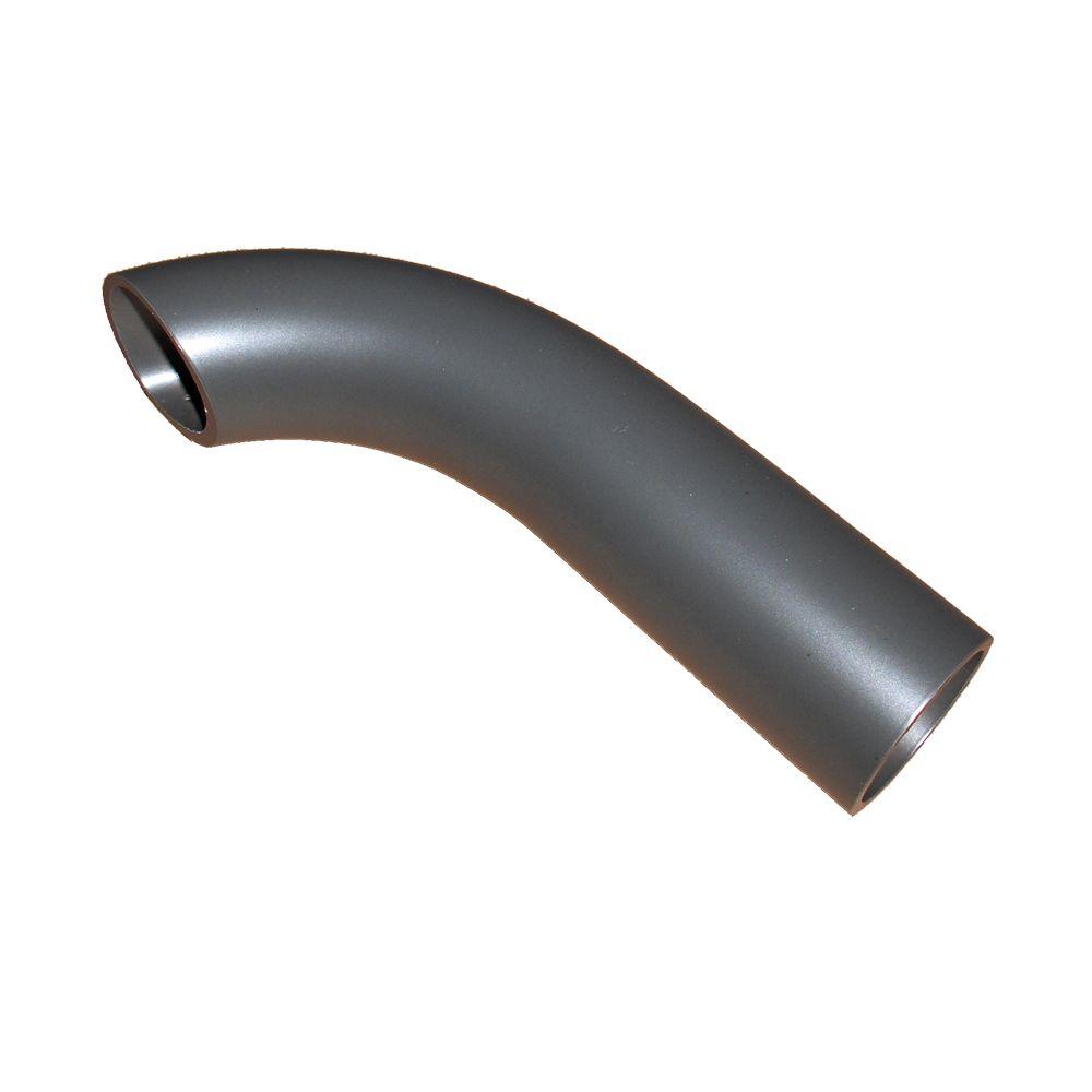 EZ Handrail 1.9 in. Aluminum Round ADA Handrail Bronze Wall Return