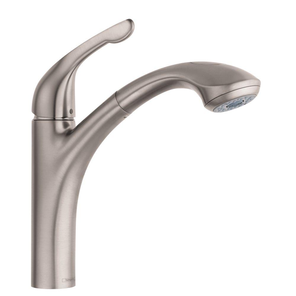 Steel Optik Hansgrohe Pull Out Faucets 04076860 64 1000 