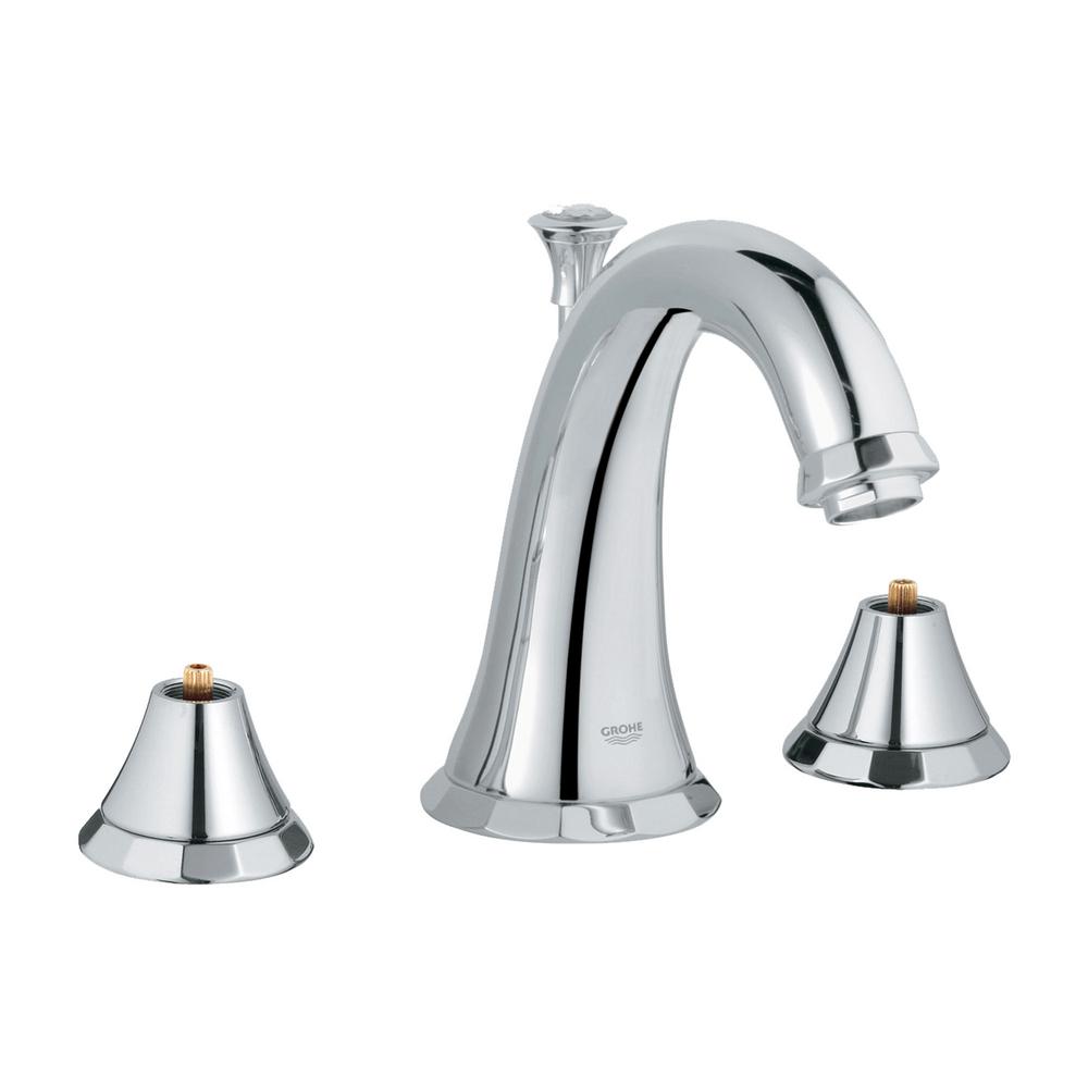 GROHE Kensington 8 in. Widespread 2-Handle 1.2 GPM ...