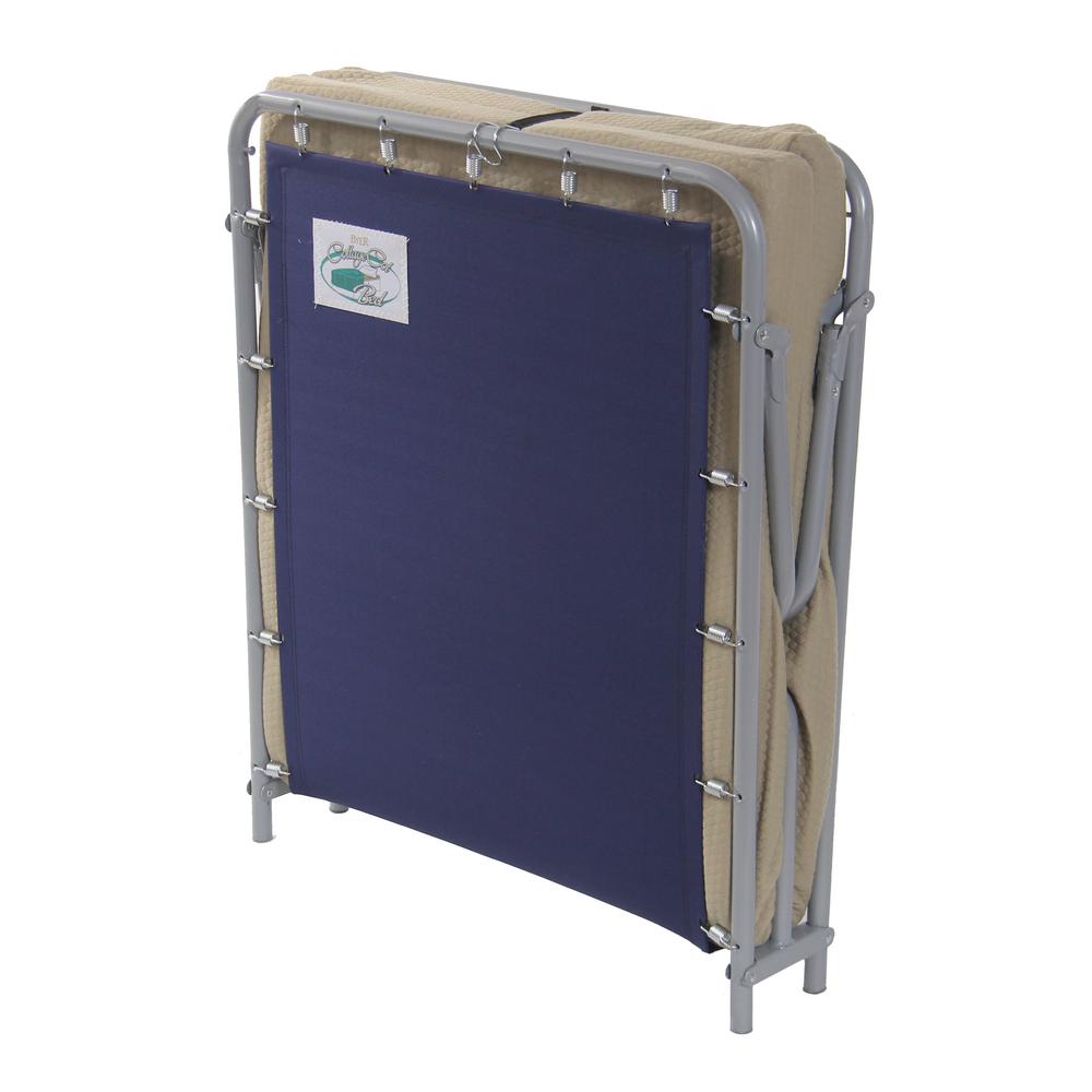 Byer Of Maine Cottage Cot 75 In X 31 In Steel Frame Memory Foam