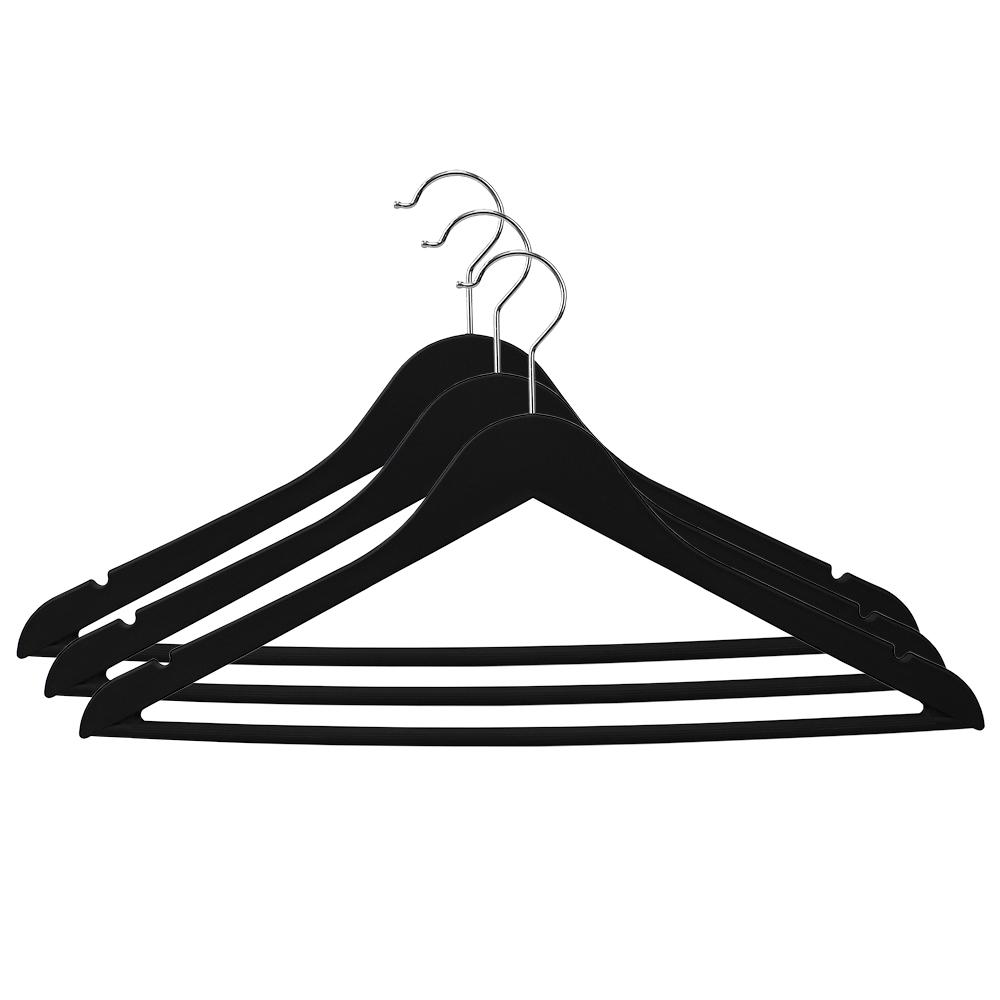 black hangers