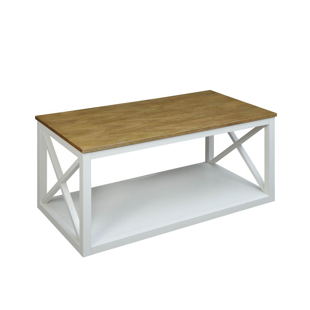 Usl Botana White Coffee Table Sk19294br1 The Home Depot