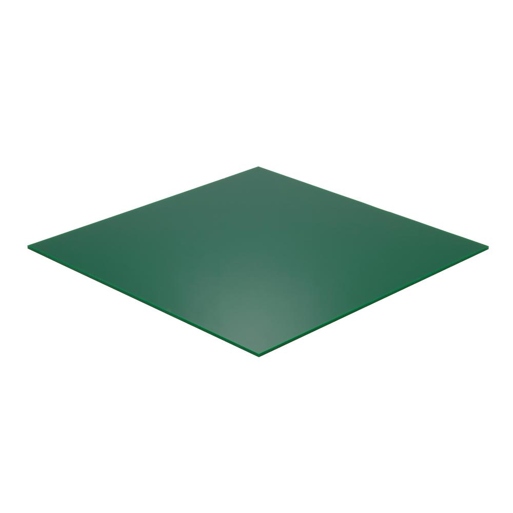 40 x 55 x 1//8 Orange Translucent 6/% Falken Design Acrylic Plexiglass Sheet 2119