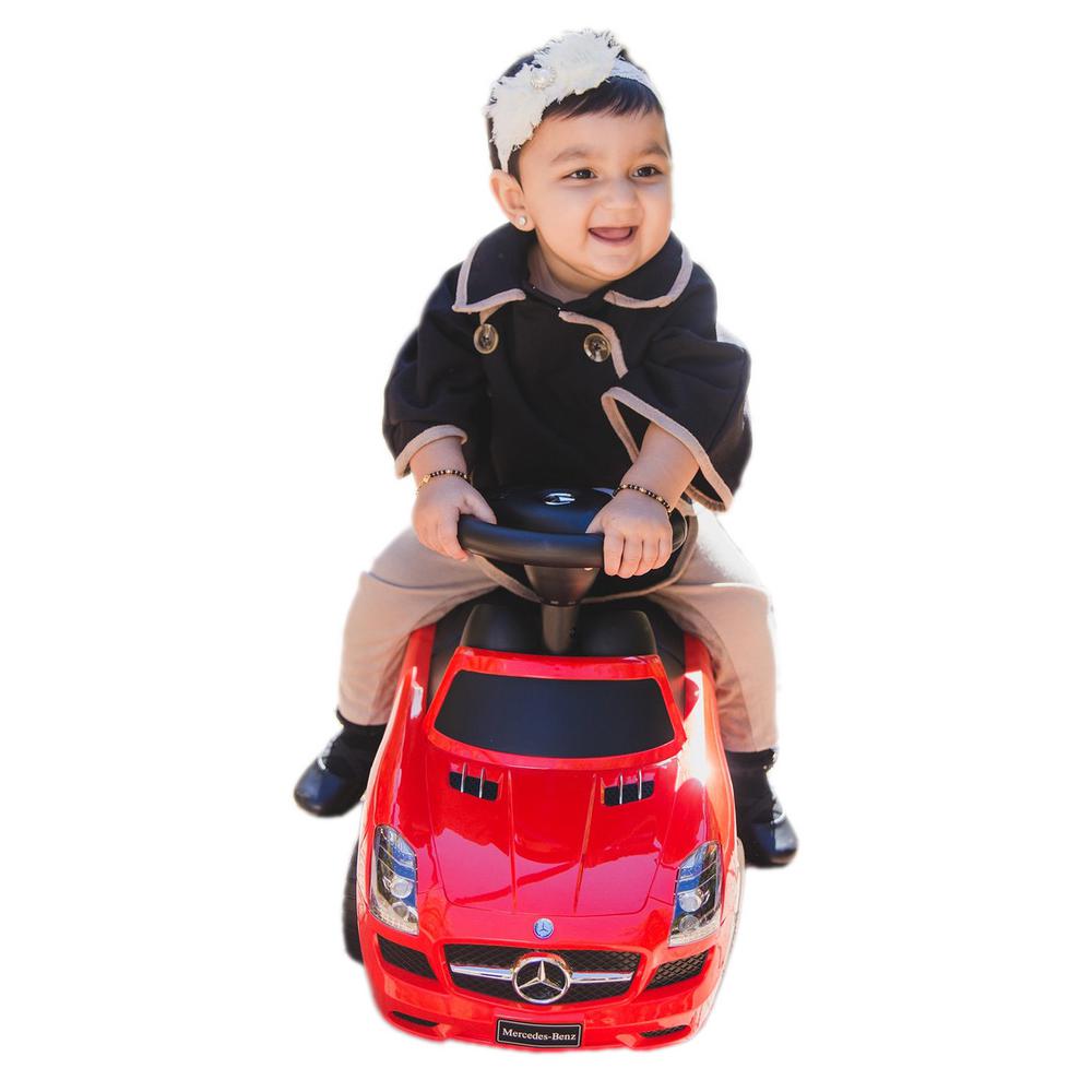 benz push car