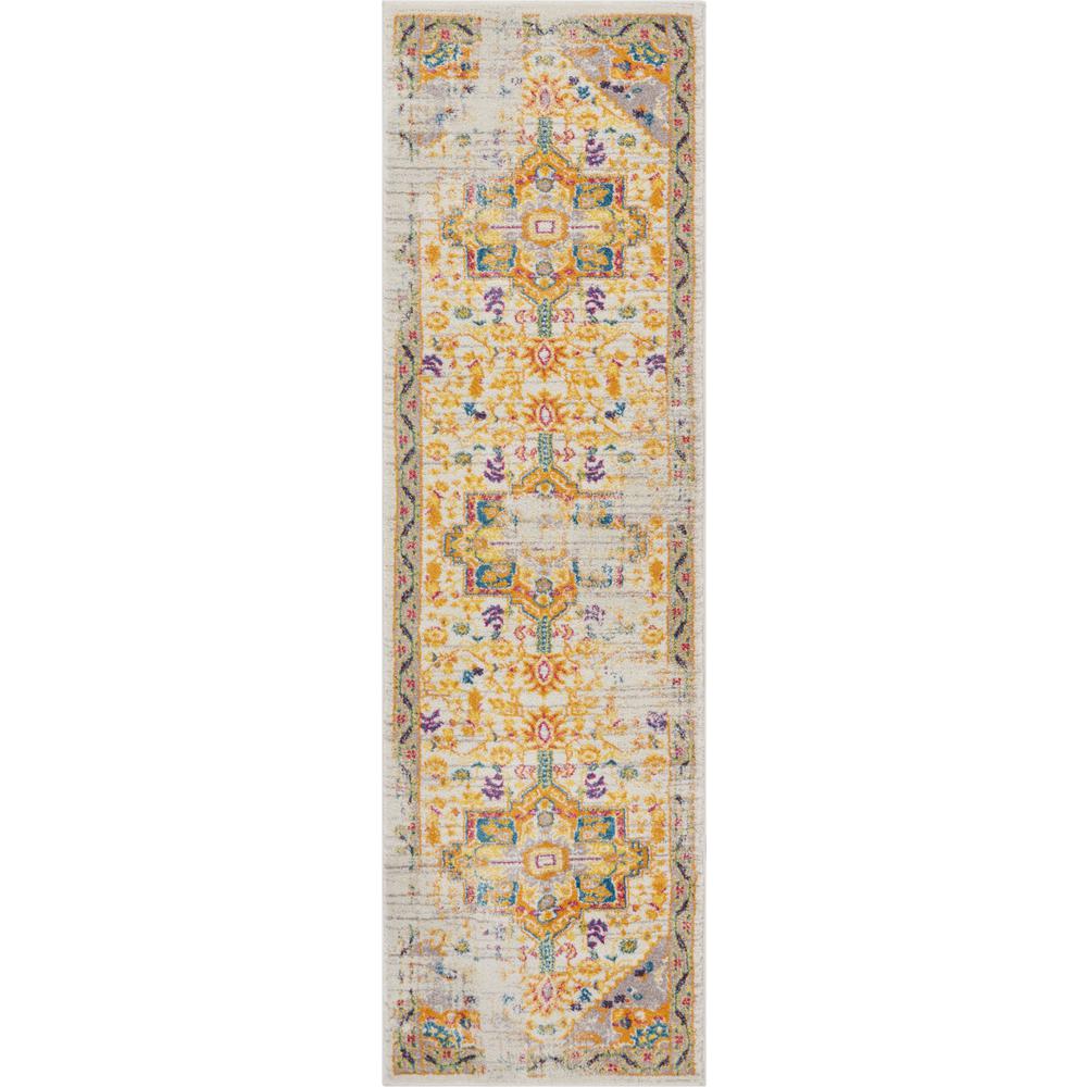 Well Woven Lau Chelsea 2 Ft 3 In X 7 Modern Tribal Vintage Farmhouse Multi Runner Rug