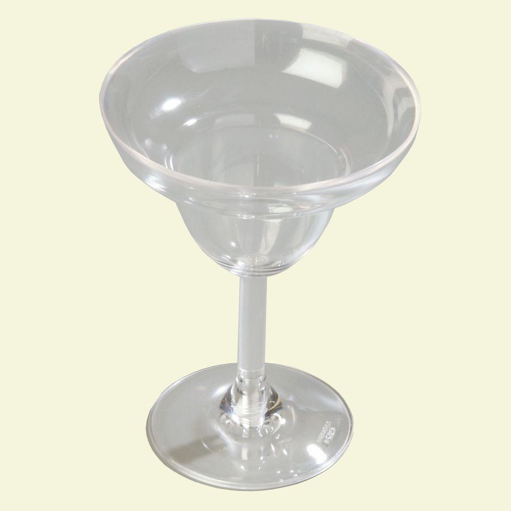 Carlisle 9.5 oz. Polycarbonate Margarita Glass in Clear (Case of 24)
