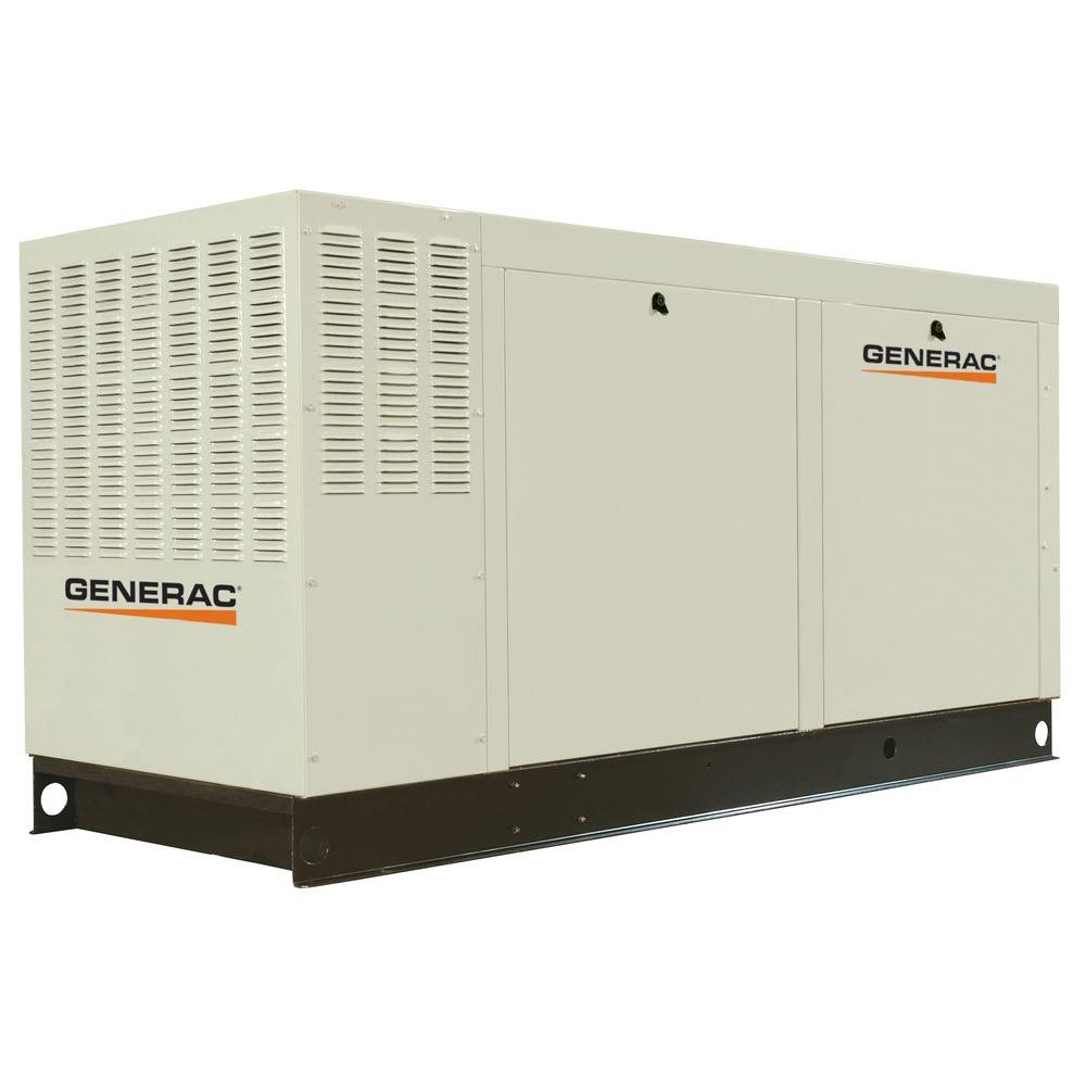 Generac 70,000Watt LiquidCooled Standby GeneratorQT07068ANAX The