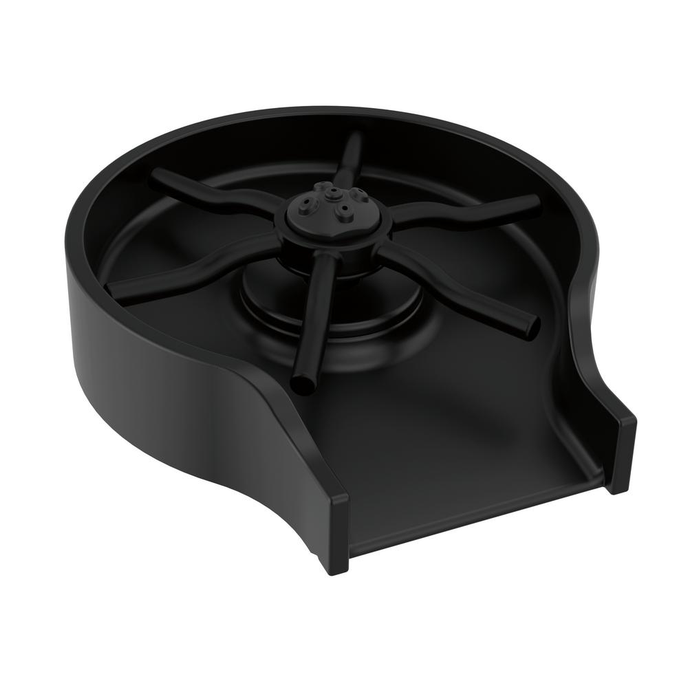 Reviews for Delta 4 in. Metal Glass Rinser in Matte Black GR250BL