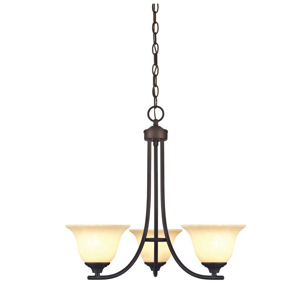 Westinghouse Kings Canyon 3Light Oil Rubbed Bronze Chandelier6221500