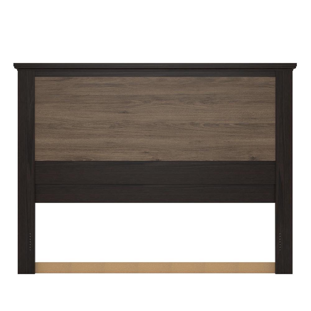 Ameriwood Noel Chocolate Oak Queen Headboard Hd65604 The Home Depot