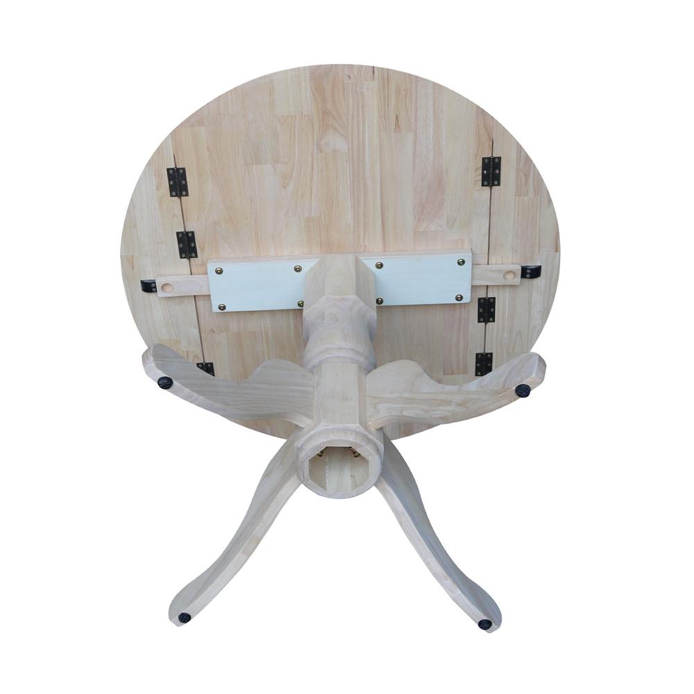 International Concepts Unfinished Dual Drop Leaf Dining International Concepts Unfinished Dual Drop Leaf Dining
