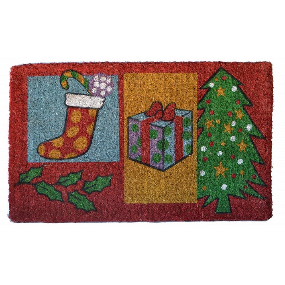 Imports Decor Traditional Coir Mat, Christmas Gifts, 30 in. x 18 in ...