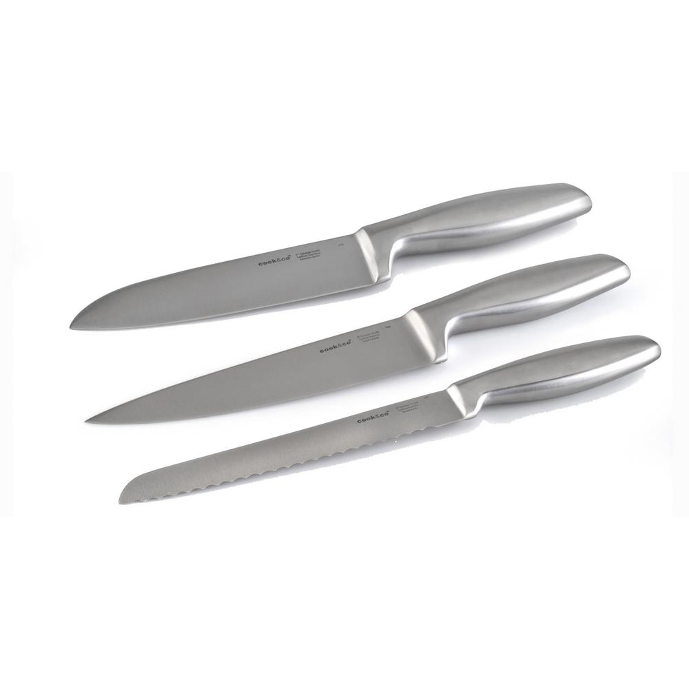 Berghoff Geminis 3-piece Stainless Steel Knife Set-2215147a - The Home 