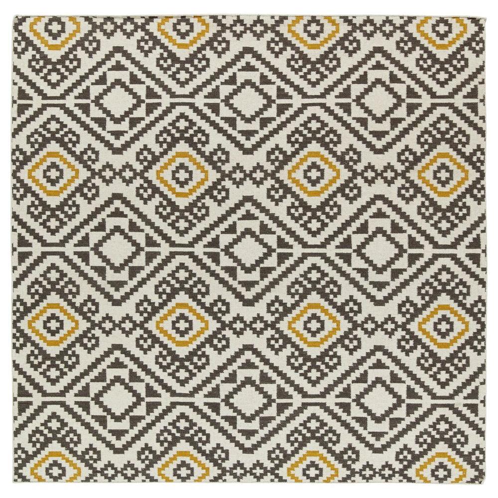 Artistic Weavers Foxcroft Charcoal 8 ft. x 8 ft. Indoor Square Area RugS00151020513 The Home