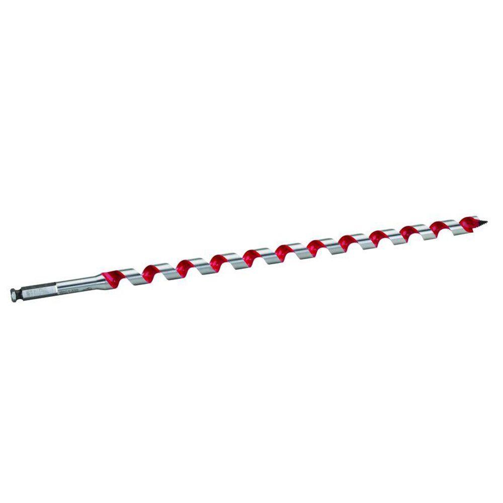 Milwaukee 3/4 in. x 18 in. High Speed Steel Ship Auger Drill Bit-48-13