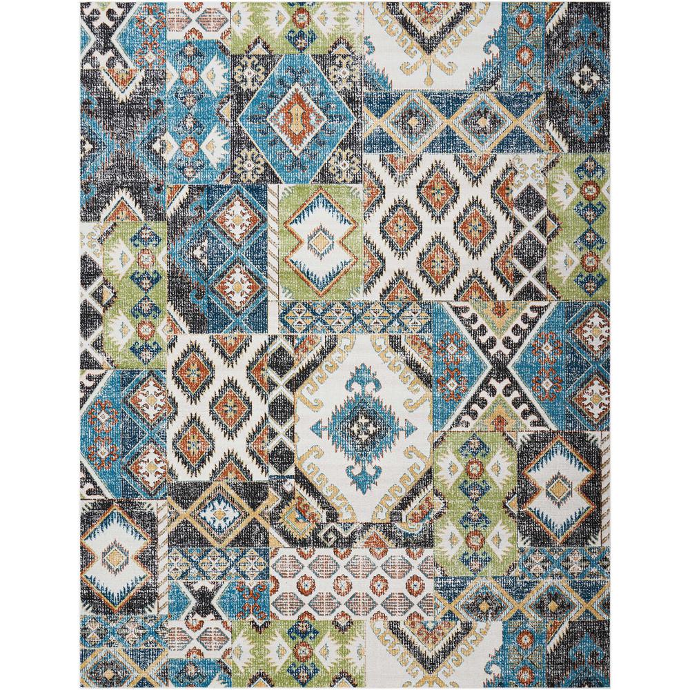 Home Decorators Collection Gianna Indigo 7 ft. 10 in. x 10 ft. Area Rug442720 The Home Depot