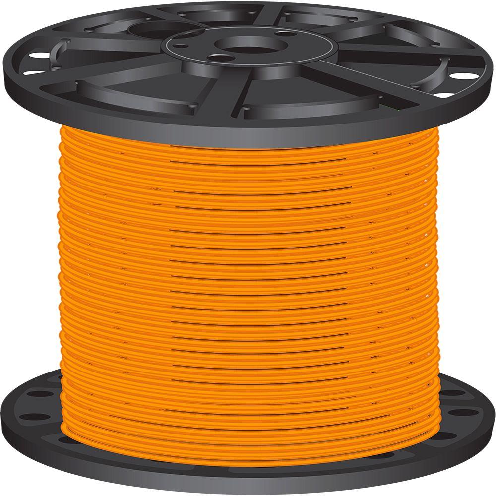 10 Orange Stranded Cu Thhn Wire 10 Orange Stranded Cu Thhn Wire